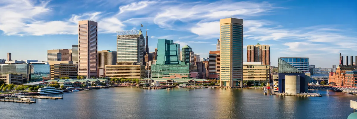 Baltimore City Skyline
